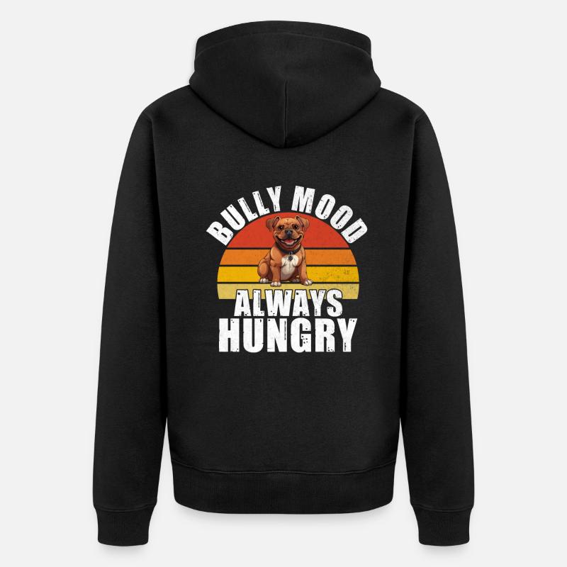 Cadeaux American Bully - Veste à capuche bio Premium Unisexe - noir