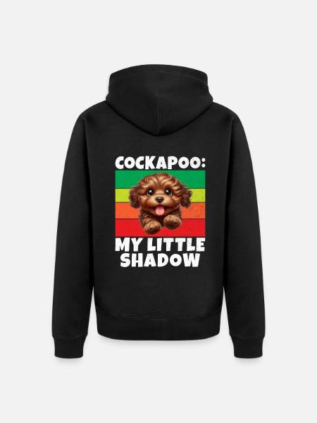 Cadeaux Cockapoo - Veste à capuche bio Premium Unisexe - noir