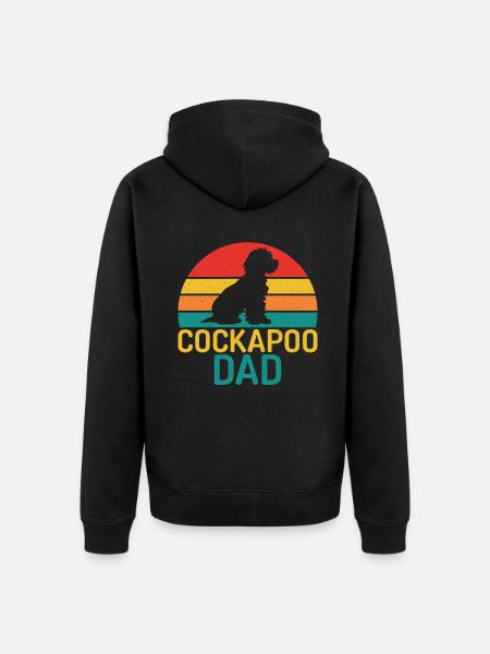 Cockapoo Gifts - Unisex Premium Bio Zip Hoodie - Schwarz