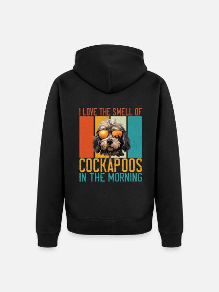 Cadeaux Cockapoo - Veste à capuche bio Premium Unisexe - noir