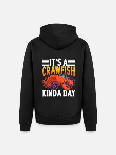 Crawfish Gifts - Unisex Premium Bio Zip Hoodie - Schwarz