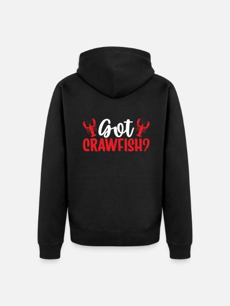 Crawfish Gifts - Unisex Premium Bio Zip Hoodie - Schwarz