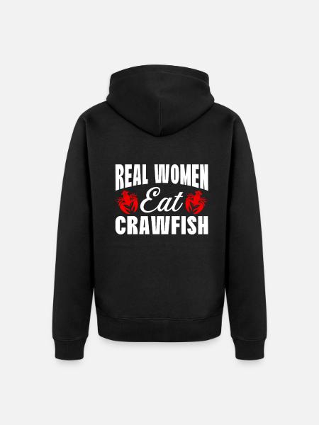 Crawfish Gifts - Unisex Premium Bio Zip Hoodie - Schwarz