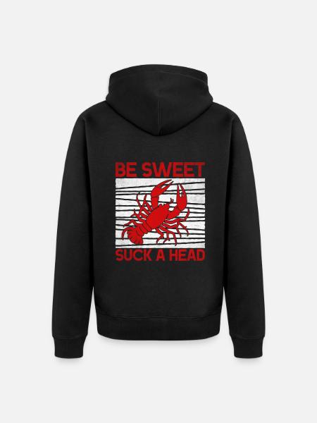 Crawfish Gifts - Unisex Premium Organic Zip Hoodie - black