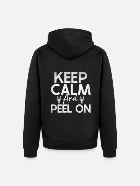 Crawfish Gifts - Unisex Premium Organic Zip Hoodie - black