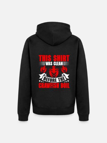 Crawfish Gifts - Unisex Premium Organic Zip Hoodie - black