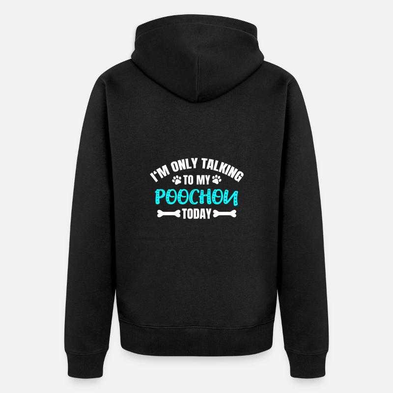 Pouchon - Veste à capuche bio Premium Unisexe - noir