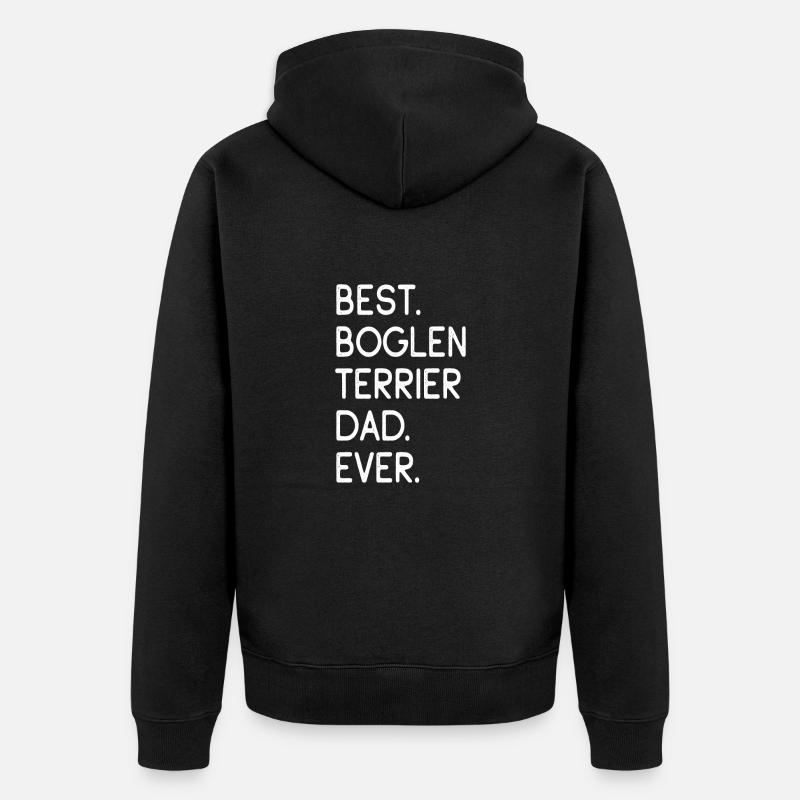 Boglen Terrier - Veste à capuche bio Premium Unisexe - noir