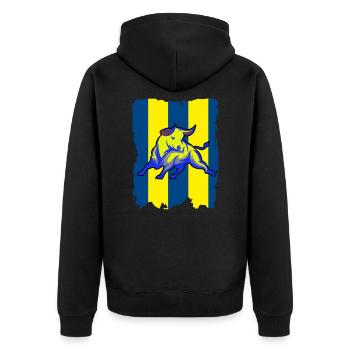 Kanarya FB Istanbul kadiköy bogasi - Veste à capuche bio Premium Unisexe - noir - Dos - Nico (187cm)