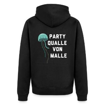 T-shirt PARTY JELLYFISH OF MALLE | Bestseller | - Veste à capuche bio Premium Unisexe - noir - Dos - Nico (187cm)
