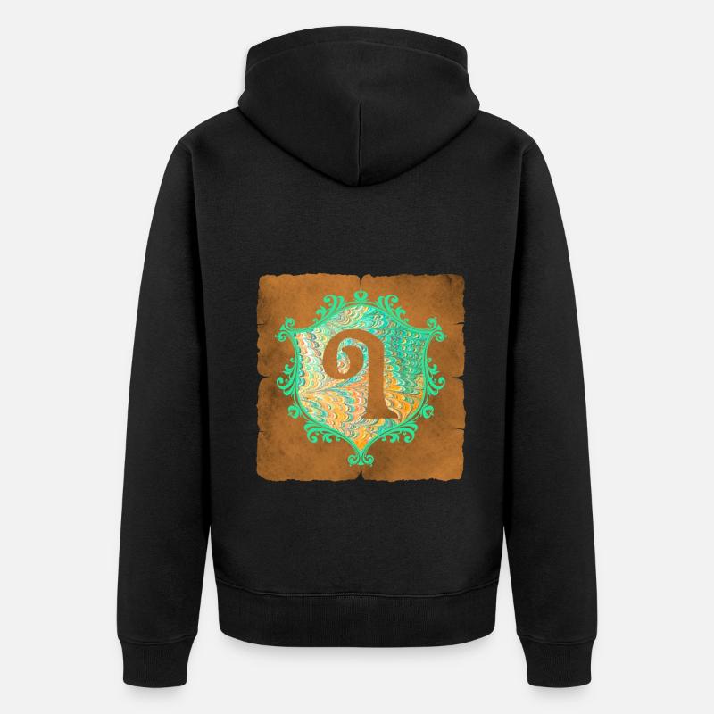 E 36 i - Veste à capuche bio Premium Unisexe - noir