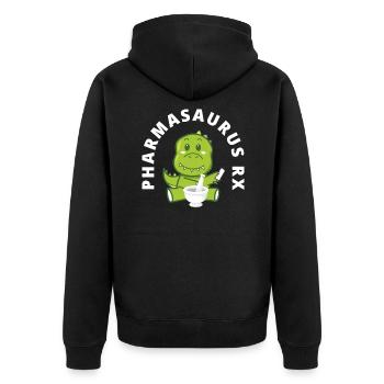 Pharmacien Pharmacien Pharmacie Cadeau - Veste à capuche bio Premium Unisexe - noir - Dos - Nico (187cm)