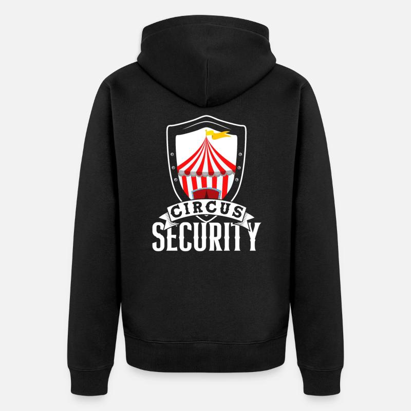 Cirque - Veste à capuche bio Premium Unisexe - noir