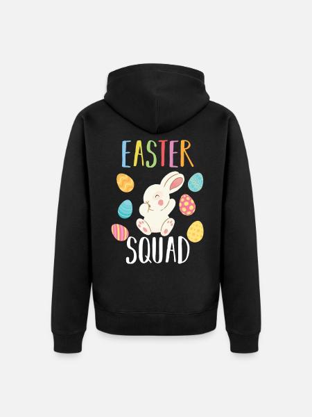 Easter Easter Gift Idea - Unisex Premium Organic Zip Hoodie - black