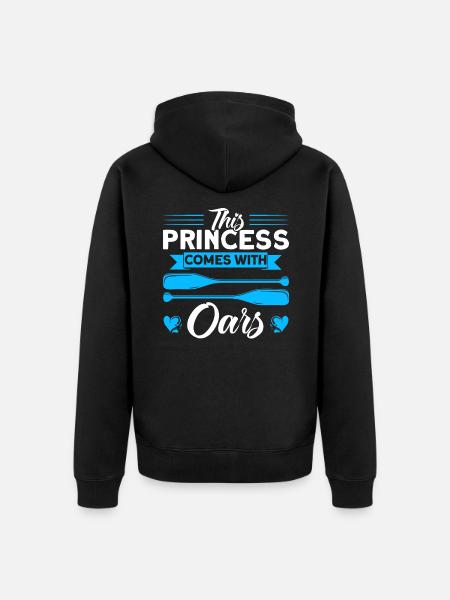 Team Rowing Team Rowing Rowers - Unisex Premium Organic Zip Hoodie - black