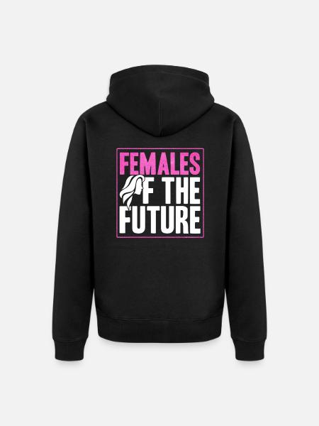 Gender equality Gender equality - Unisex Premium Organic Zip Hoodie - black