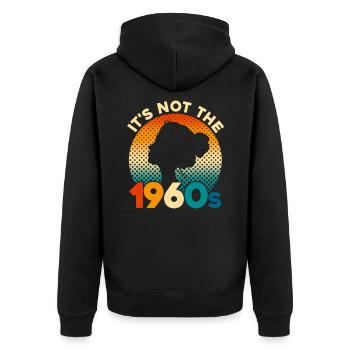 Égalité des sexes Feminism Rec - Veste à capuche bio Premium Unisexe - noir - Dos - Nico (187cm)