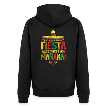 5 De Mayo Cinco De Mayo Cinco De Mayo Teacher Gesch - Veste à capuche bio Premium Unisexe - noir - Dos - Nico (187cm)