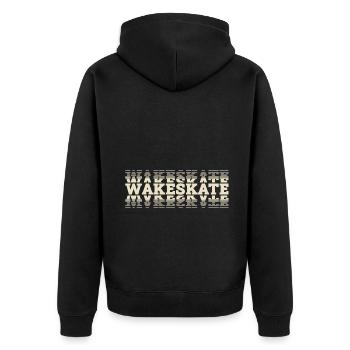 Wakeskaten Wakeskating Wakeskater Wakeboard - Veste à capuche bio Premium Unisexe - noir - Dos - Nico (187cm)