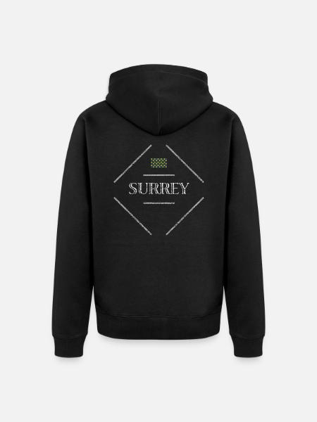Surrey - Veste à capuche bio Premium Unisexe - noir