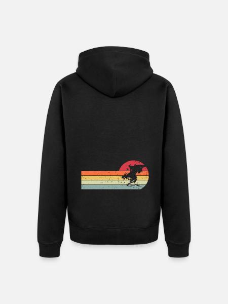 Dragon - Veste à capuche bio Premium Unisexe - noir