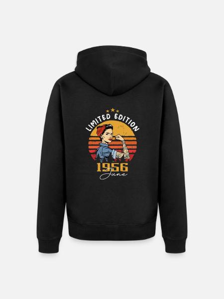 Vintage 1956 - Born In June 1956 - Ekologisk premiumluvjack unisex - svart