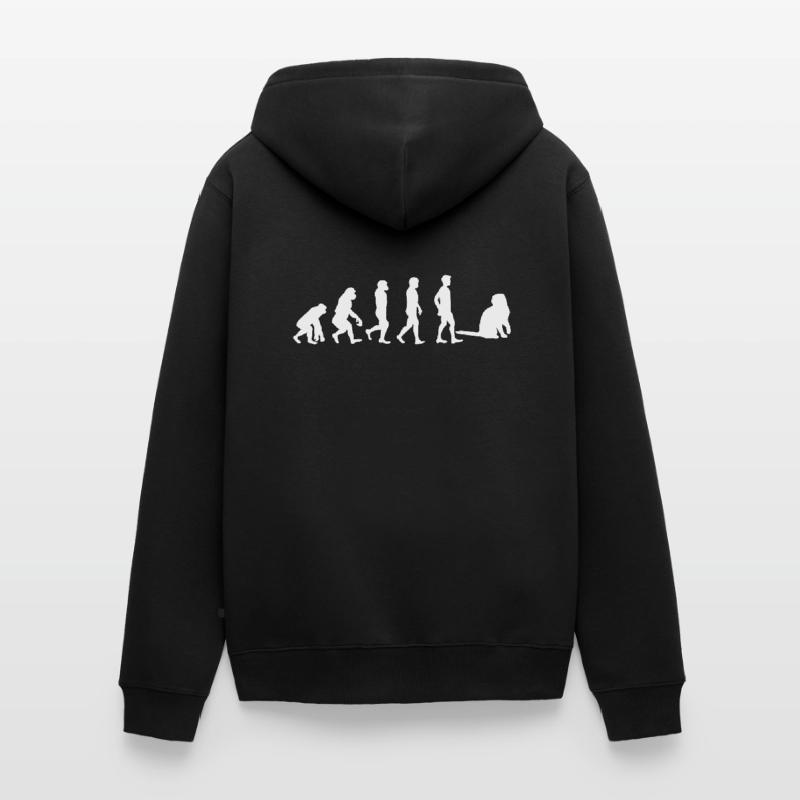 Scottish Fold Scottish Fold Evolution Unisex Premium Organic Zip Hoodie
