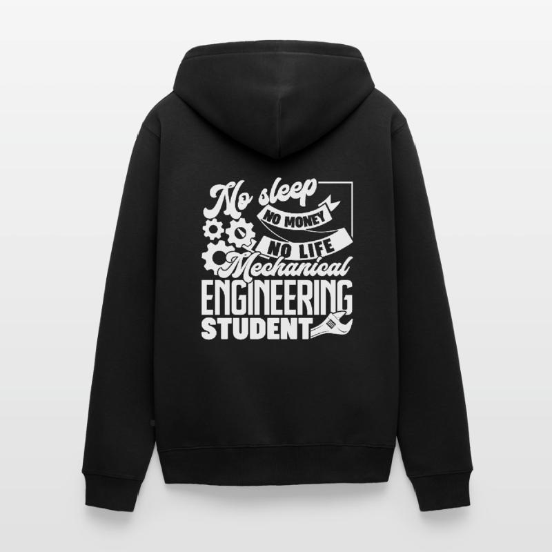Mechanical Engineer Mechanical Engineering Student Unisex Premium Organic Zip Hoodie