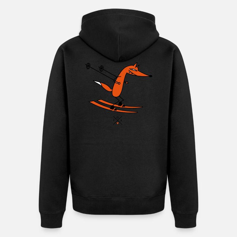 smart ski driver - Veste à capuche bio Premium Unisexe - undefined