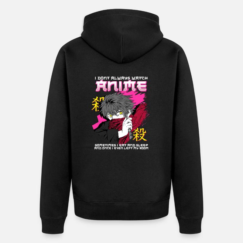ANIMEBOYS6 - Veste à capuche bio Premium Unisexe - noir