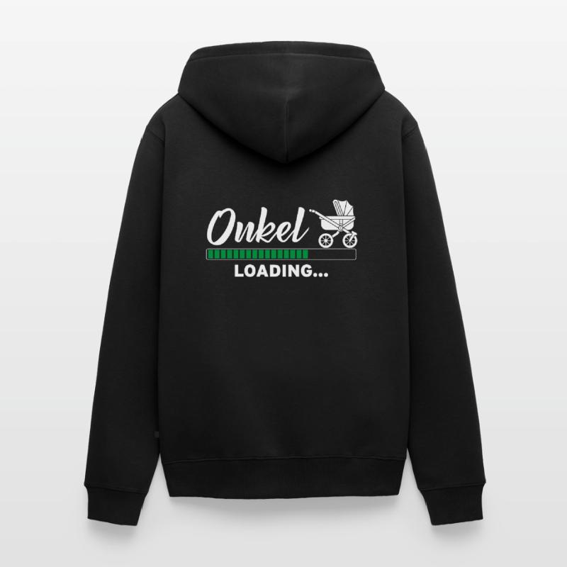 Uncle loading Unisex Premium Organic Zip Hoodie