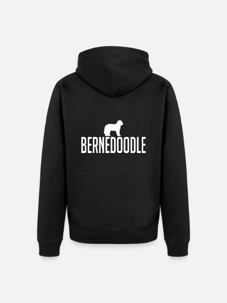Bernedoodle Dog breeds Dogs Wilsigns - Unisex Premium Organic Zip Hoodie - black