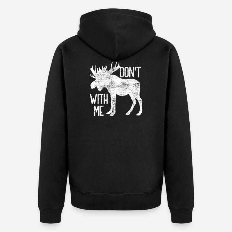 élan - Veste à capuche bio Premium Unisexe - noir