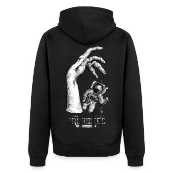 "You make me fly." - Veste à capuche bio Premium Unisexe - noir - Dos - Nico (187cm)