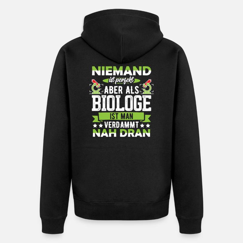 Biologiste biologiste - Veste à capuche bio Premium Unisexe - noir