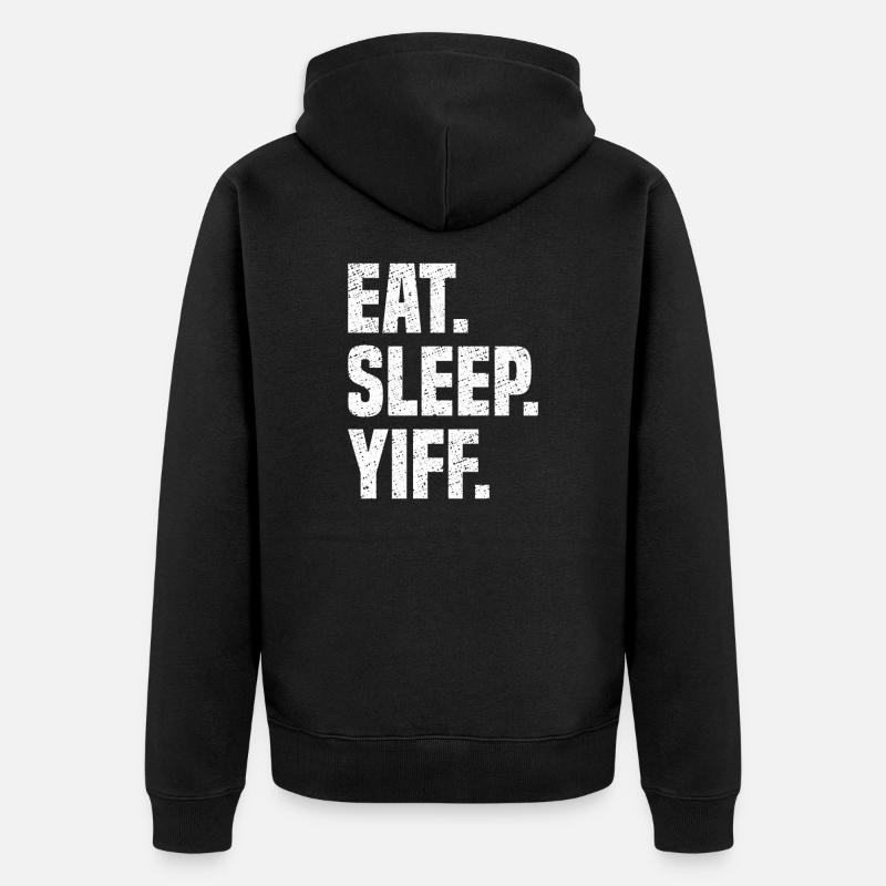 Furry Fursuit - Veste à capuche bio Premium Unisexe - noir
