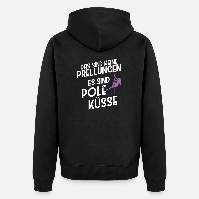 Pole Dance Poledancing Stangentanz Pole-Dance - Unisex Premium Bio Zip Hoodie - Schwarz