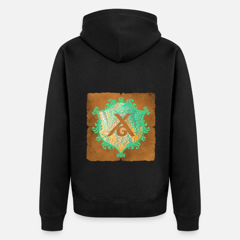 e 36 x - Veste à capuche bio Premium Unisexe - noir