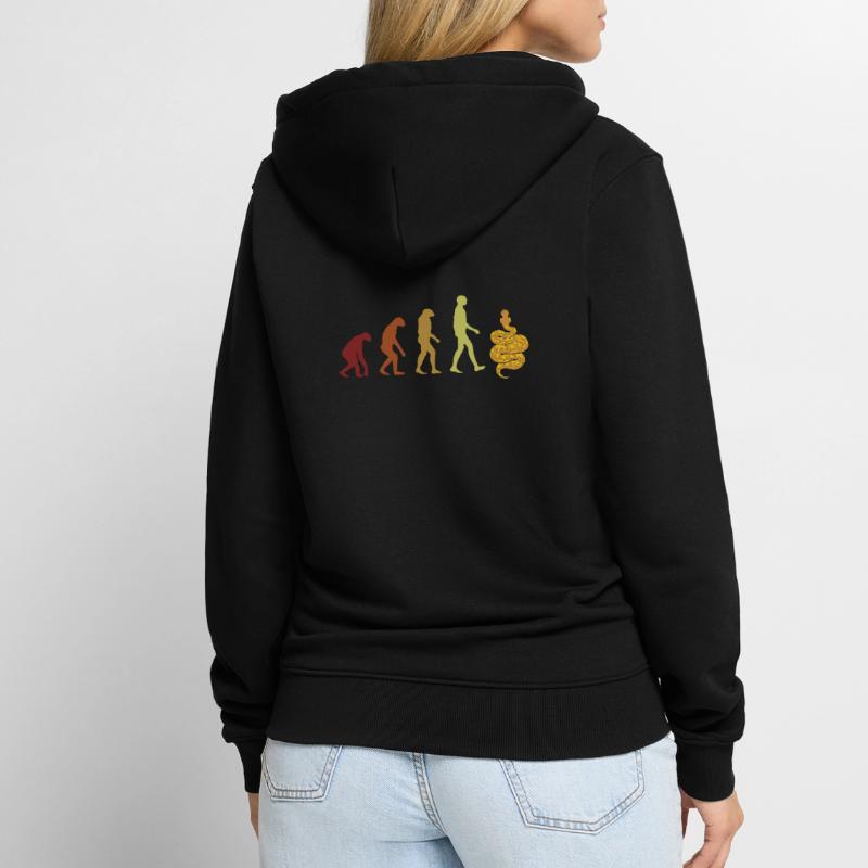 Boule de banane Python Evolution Python Boule de banane Veste à capuche bio Premium Unisexe