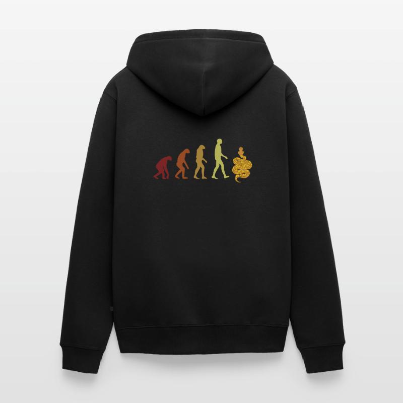 Boule de banane Python Evolution Python Boule de banane Veste à capuche bio Premium Unisexe