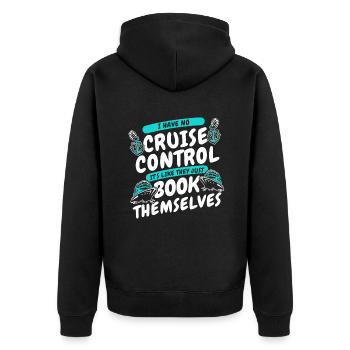 Je n’ai pas de régulateur de vitesse Cruise Cruise Cruise - Veste à capuche bio Premium Unisexe - noir - Dos - Nico (187cm)