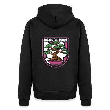 Bonsaï Maman Bonsaï d’intérieur Bonsaï Pots Penjing - Veste à capuche bio Premium Unisexe - noir - Dos - Nico (187cm)