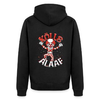 Kölle Alaaf Fasching Kölle Alaaf Clown - Veste à capuche bio Premium Unisexe - noir - Dos - Nico (187cm)