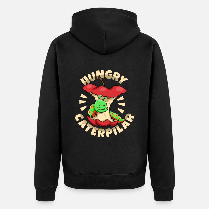 Chenille - Veste à capuche bio Premium Unisexe - noir