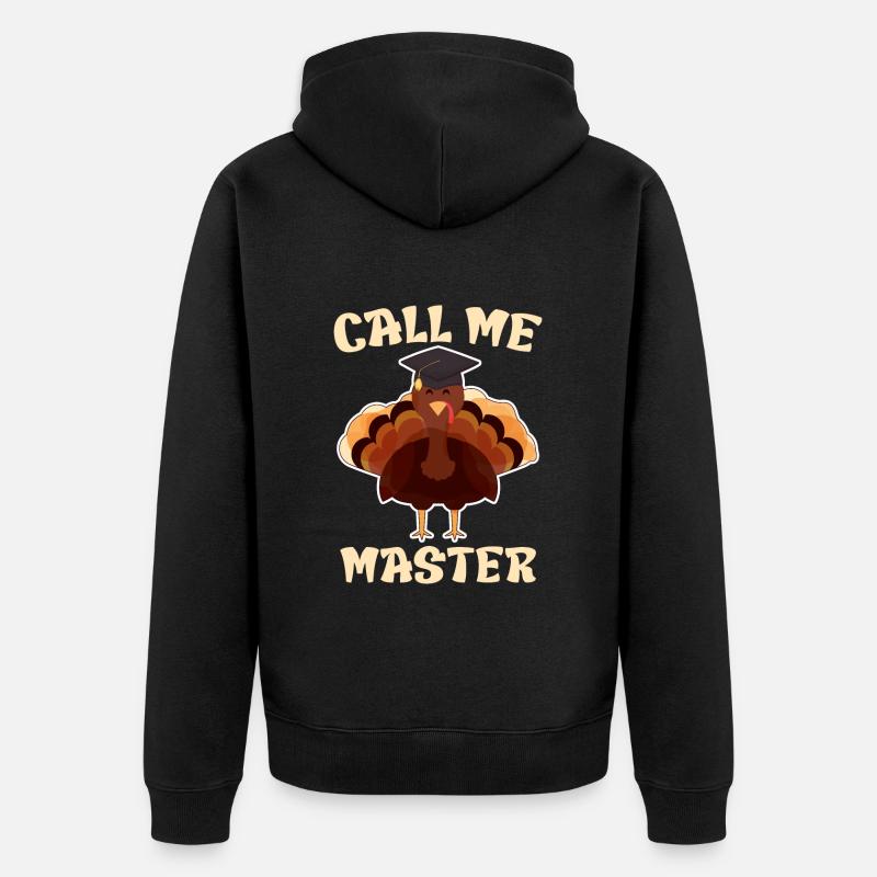 Appelez-moi Master 2023 - Veste à capuche bio Premium Unisexe - noir