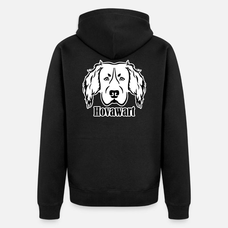 Hovawart - Veste à capuche bio Premium Unisexe - noir