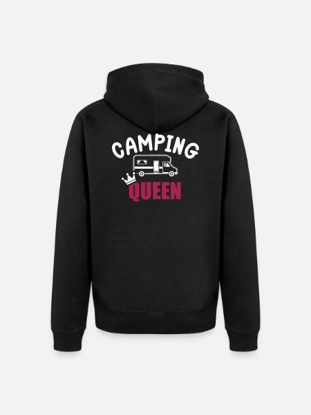 Camper - Unisex Premium Organic Zip Hoodie - black
