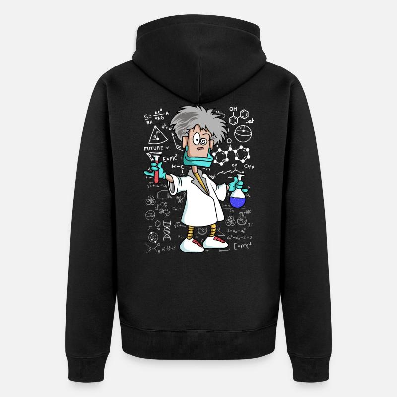 chimie - Veste à capuche bio Premium Unisexe - noir