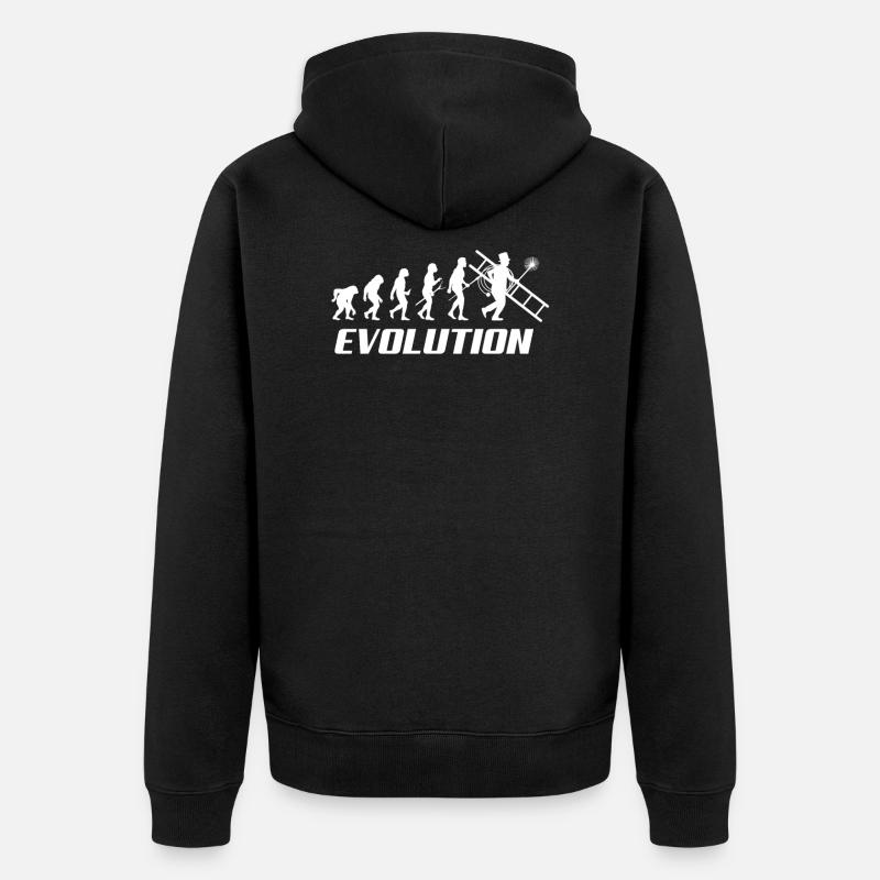 Ramoneur Ramoneur Ramoneur - Veste à capuche bio Premium Unisexe - noir