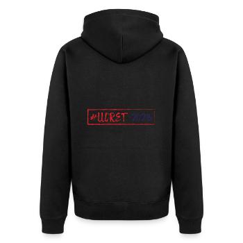 Lloret De Mar 2023 - Veste à capuche bio Premium Unisexe - noir - Dos - Nico (187cm)